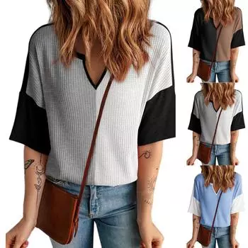 Женские повседневные свободные пляжные леггинсы с карманами M чёрный