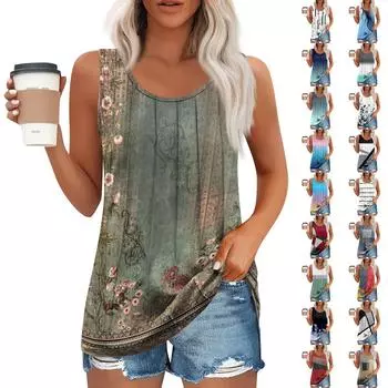 Женские повседневные свободные рубашки модные топы футболки футболки M армия зеленый