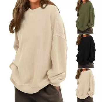 Женские повседневные свободные рубашки модные топы футболки футболки M чёрный