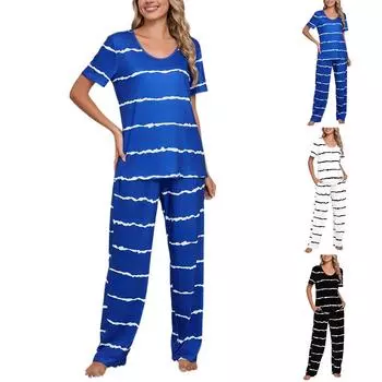 Женские повседневные свободные рубашки модные топы футболки футболки M чёрный