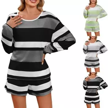 Женские повседневные свободные рубашки модные топы футболки футболки M чёрный