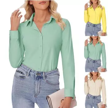 Женские повседневные свободные рубашки модные топы футболки футболки M чёрный