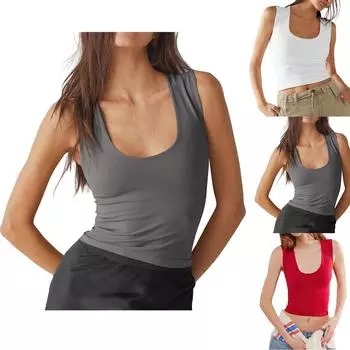 Женские повседневные свободные рубашки модные топы футболки футболки S красный