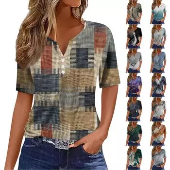 Женские повседневные свободные рубашки модные топы футболки футболки M