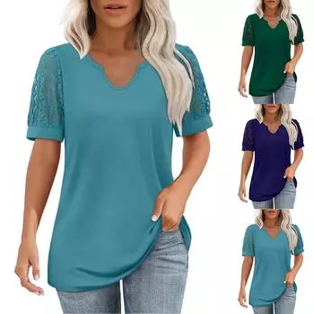 Женские повседневные свободные рубашки модные топы футболки футболки M