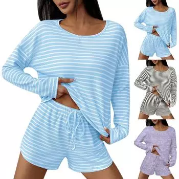 Женские повседневные свободные рубашки модные топы футболки футболки M чёрный