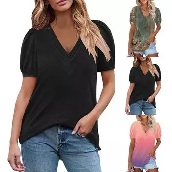 Женские повседневные свободные рубашки модные топы футболки футболки S