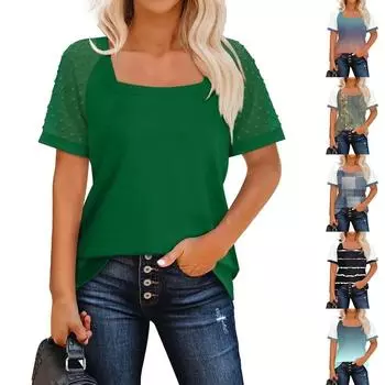 Женские повседневные топы с длинным рукавом L армия зеленый