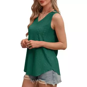 Женские повседневные топы с длинным рукавом S чёрный