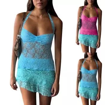 Женские повседневные топы-туники для ношения с леггинсами Летние рубашки без рукавов Струящиеся майки Блузки L