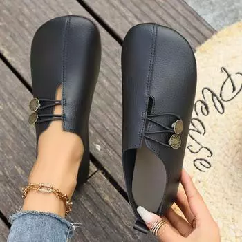 Женские повседневные туфли на плоской подошве, новый тренд, туфли-бобы на одной ножке, удобные туфли Мэри Джейн 38