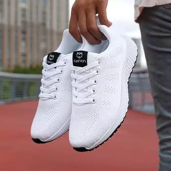 Женские повседневные туфли на плоской подошве, спортивная обувь, сетчатые дышащие кроссовки, женская обувь, женские кроссовки на платформе, женские кроссовки для женщин, корзина, теннис, Feminino 37