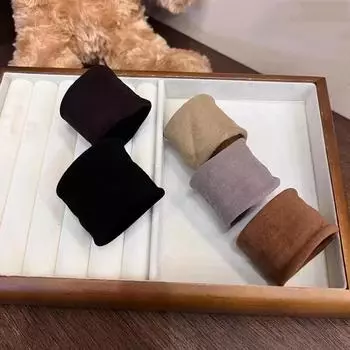 Женские прочные черные эластичные резинки для волос с кожаным покрытием: Резинки для волос высокой эластичности, веревки и кольца для волос