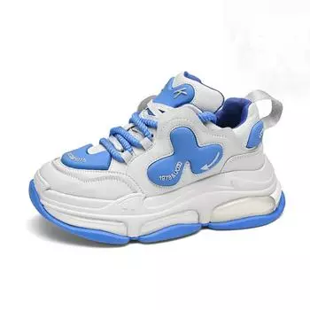 Женские прогулочные кроссовки, повседневные удобные дышащие легкие нескользящие модные туфли, женские кроссовки из искусственной кожи, уличная спортивная обувь для фитнеса 39 чёрный