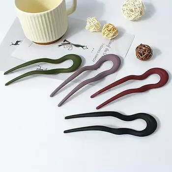 Женские простые шпильки для укладки волос, аксессуары для волос