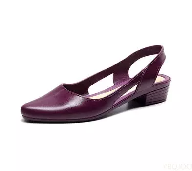 Женские прозрачные сандалии с острым носком, шлепанцы на среднем высоком каблуке, повседневная пляжная обувь ярких цветов с открытой пяткой, нескользящая пляжная обувь для женщин 36 чёрный