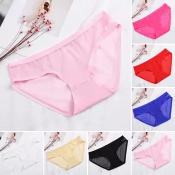 Женские прозрачные сетчатые трусики-стринги, сексуальное прозрачное нижнее белье, женские трусики с низкой посадкой, дерзкие трусики, ультратонкие эластичные брифы L