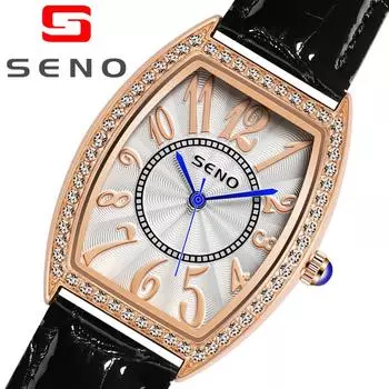 Женские прямоугольные модные женские часы Женские кварцевые часы красный