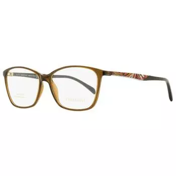 Emilio Pucci Женские прямоугольные очки Ep5009 048 Коричневый 54 мм 048