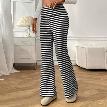 Женские прямые брюки, модные повседневные брюки, брюки Harlan Nine Point L чёрный