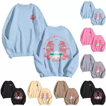 Женские пуловеры больших размеров, флисовые свитера с длинными рукавами, зимне-осенние наряды L коричневый