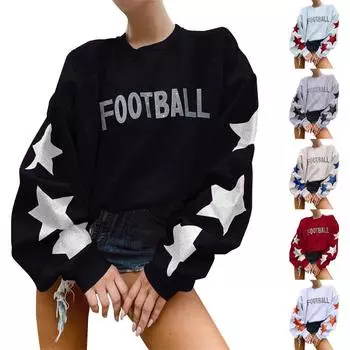 Женские пуловеры больших размеров, флисовые свитера с длинными рукавами, зимне-осенние наряды M чёрный