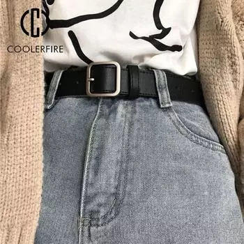 Женские ремни для платьев, джинсов, повседневные модные ремни класса люкс для женщин, высококачественный женский ремень, однотонный AL095 100cm