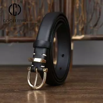 Женские ремни из натуральной кожи, повседневный роскошный брендовый ретро-супертолстый женский ремень для джинсов, дизайнерский ремень с пряжкой LB2312 85cm чёрный