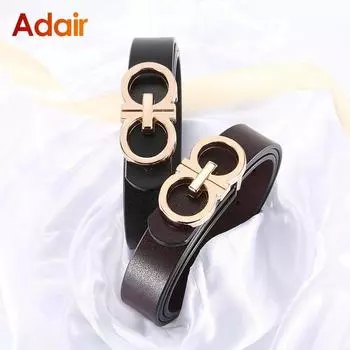 Женские ремни, модные тонкие платья для джинсов, женские ремни из натуральной кожи, простой классический женский ремень высокого качества, LB2209 China&95CM белый