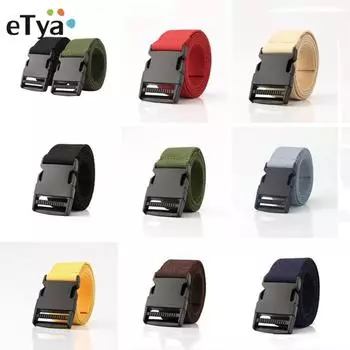 Женские ремни с пластиковой пряжкой, регулируемые длинные холщовые ремни в стиле Харадзюку в стиле панк, хип-хоп, черный, красный, белый ремень для джинсов, брюк кофейный