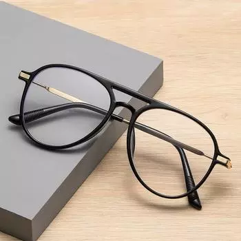 Женские ретро анти-синие компьютерные очки, дизайнерские винтажные мужские полуоправы, модный офисный аксессуар anti blue light