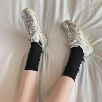 Женские ретро-кеды из натуральной кожи на шнуровке: Повседневные спортивные туфли серебристого цвета с круглым носком и немецким тренировочным дизайном 35 серебряный