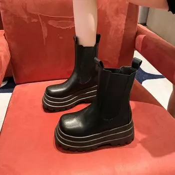 Женские резиновые сапоги на плоской подошве, дождевые туфли на высоком каблуке, римские туфли из ткани ПУ, женские сапоги на высоком каблуке, шпильки, плоские, резиновые, римские туфли ПУ 35