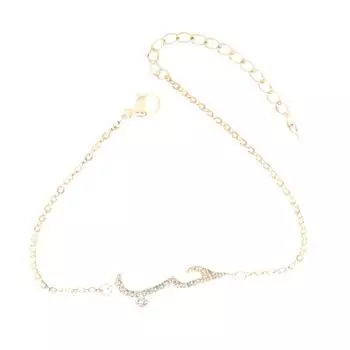 Женские романтические элегантные браслеты-шармы с арабскими признаниями в любви, прочная нержавеющая сталь для подарков на День святого Валентина