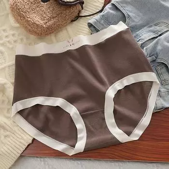 Женские роскошные хлопковые трусики Tummlly Control, летние сексуальные трусы-кролики с высокой талией, большие размеры, хлопковые трусы с промежностью, дышащие трусы, нижнее белье XL