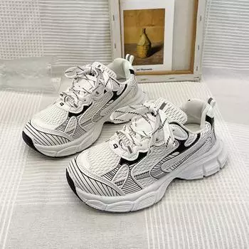 Женские роскошные кроссовки, дышащая сетчатая обувь для женщин, спортивная повседневная обувь для бега, женская вулканизированная обувь для фитнеса, корзины для обуви 35