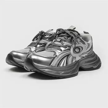 Женские роскошные массивные кроссовки 2024 года, сетчатая дышащая обувь для мужчин, спортивная, для бега, повседневная, женская, для фитнеса, вулканизированная обувь 36