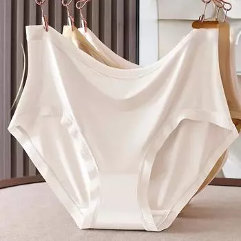 Женские роскошные модальные трусики Tummly Control, летние сексуальные трусы с высокой талией, большие размеры, хлопковые трусы с промежностью, дышащие, бесшовные трусы, нижнее белье XL