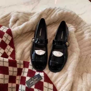 Женские роскошные пикантные туфли на высоком каблуке, женские туфли на массивном каблуке с круглым носком, новые летние дизайнерские туфли на мелкой подошве, брендовые туфли-лодочки, Zapatos Mujer 34