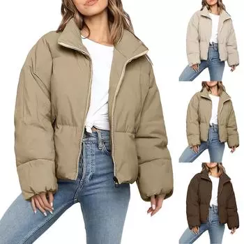 Женские рубашки из денима на пуговицах, повседневные, с длинным рукавом, с V-образным вырезом, из шамбре, блузка, топ M бежевый