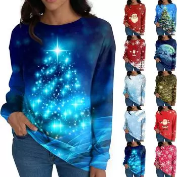 Женские рубашки с длинным рукавом, округлые топы, свободные, повседневные, осенние, модные футболки, блузки S