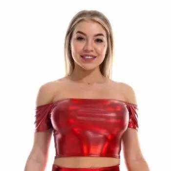 Женские рубашки с вырезом лодочкой, футболки с короткими рукавами, укороченные топы с открытыми плечами, базовая майка, рубашка