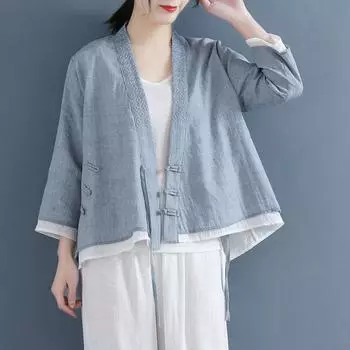 Женские рубашки весна-лето повседневные женские с V-образным вырезом свободные % хлопок офисные женские элегантные блузки рубашки топы XXXL белый