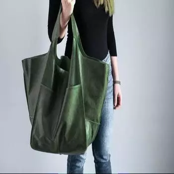 Женские ручные сумки большой вместимости из мягкой искусственной кожи, большая сумка-шоппер, розовая сумка, уличная дорожная сумка, сумка на плечо