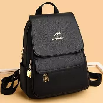 Женские рюкзаки из искусственной кожи, вместительный женский рюкзак, повседневный дорожный женский рюкзак, женский рюкзак для подростков и девочек
