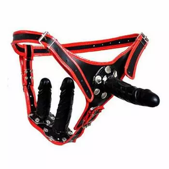 Женские съемные три вилки со страпоном для взрослых, реквизит для ролевых игр, игрушки для пар 1pc