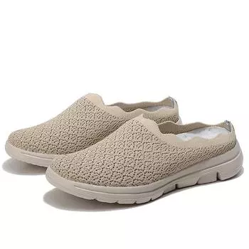 Женские сабо, прогулочные кроссовки с открытой спиной, летние слипоны, удобные повседневные дорожные тапочки-мулы EU: 36 чёрный