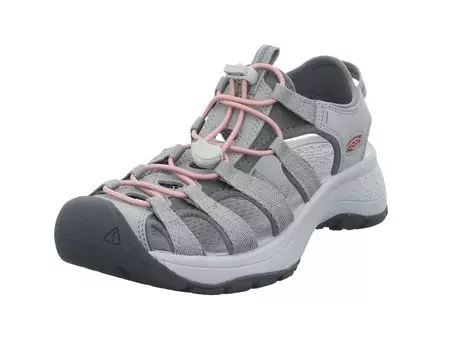 Женские сандалии Astoria West с закрытым носком KEEN Sport, серый/коралловый, 6