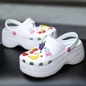 Женские сандалии большого размера, обувь с увеличенной дыркой, летние пляжные сандалии 35 светло-синий