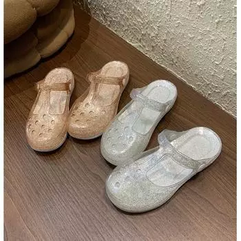 Женские сандалии для сада, повседневные сандалии без застежек для дома, пляжа, летней обуви для ходьбы по воде, сандалии-слайды для женщин, рабочая обувь для медсестер 36 чёрный